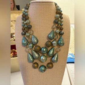 Multi-Strand Beaded Necklace